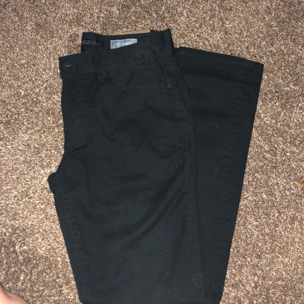 Guys black jeans